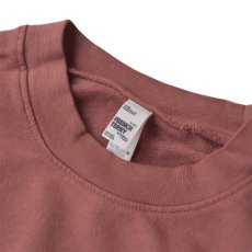 画像2: Los Angeles Apparel Long Sleeve Garment Dye French Terry Pullover - Old Rose (2)