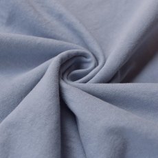 画像4: Los Angeles Apparel Long Sleeve Garment Dye French Terry Pullover - Clear Blue (4)