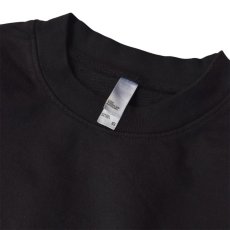 画像2: Los Angeles Apparel Long Sleeve Garment Dye French Terry Pullover - Black (2)