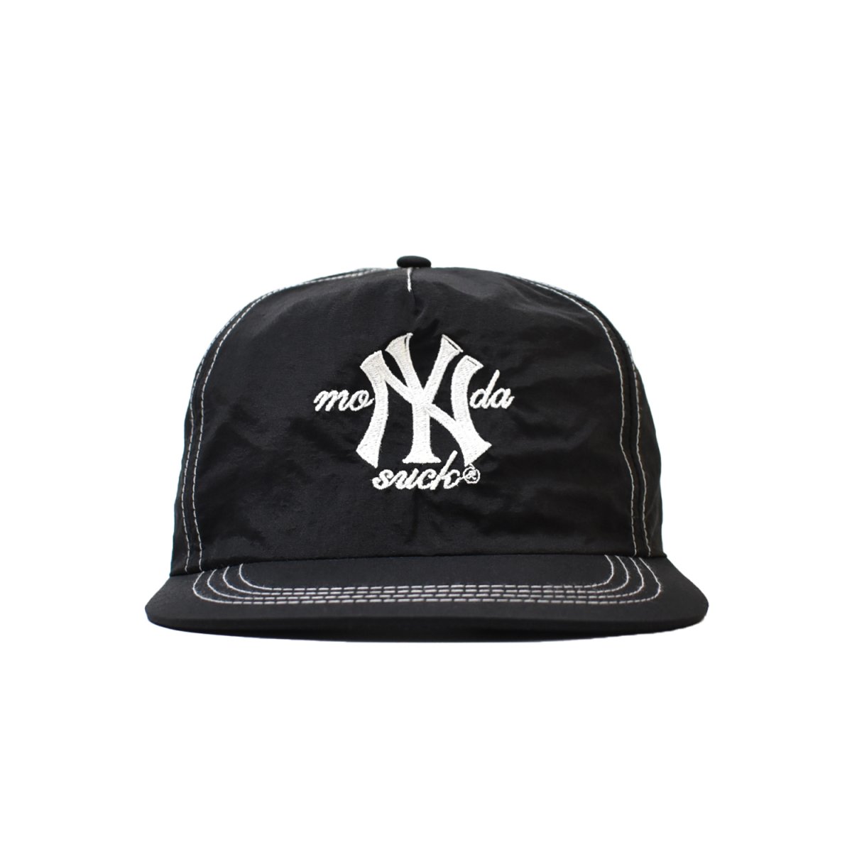 画像1: Mondaysuck Nylon NYC Hat - Black (1)