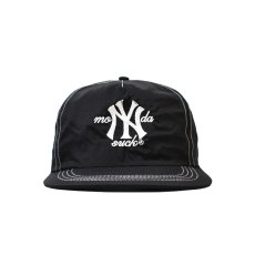 画像1: Mondaysuck Nylon NYC Hat - Black (1)