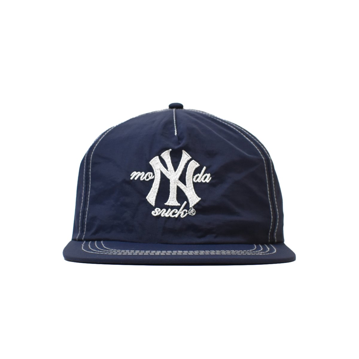 画像1: Mondaysuck Nylon NYC Hat - Navy (1)
