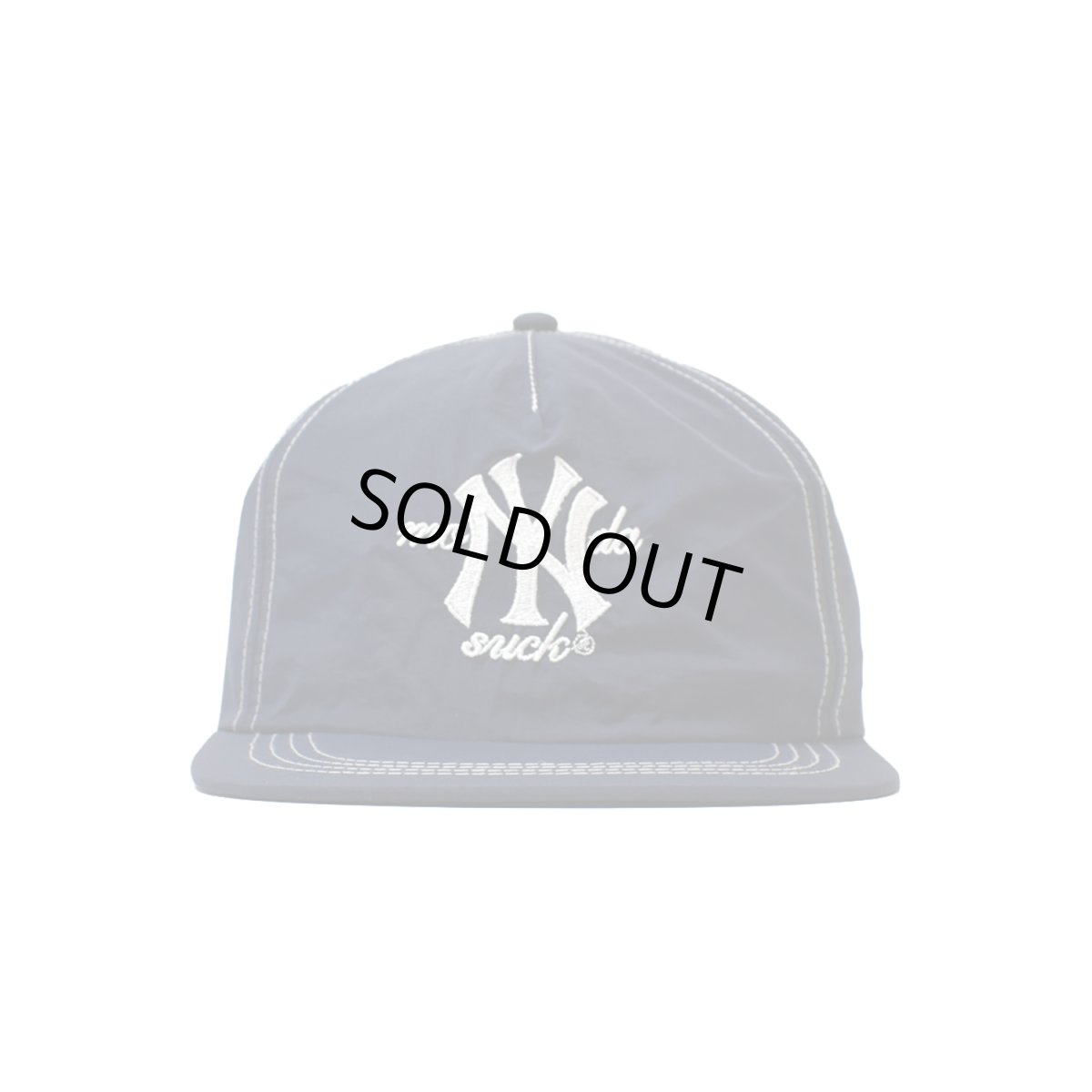 画像1: Mondaysuck Nylon NYC Hat - Navy (1)
