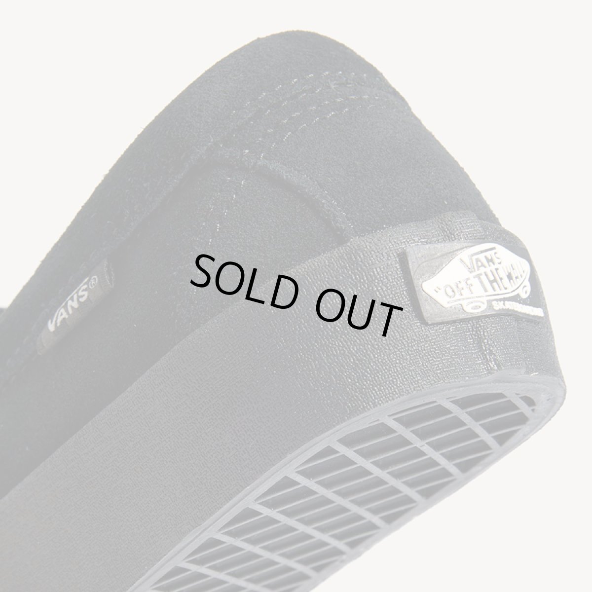 画像6: Vans Skate Loafer Suede - Black x Black (6)