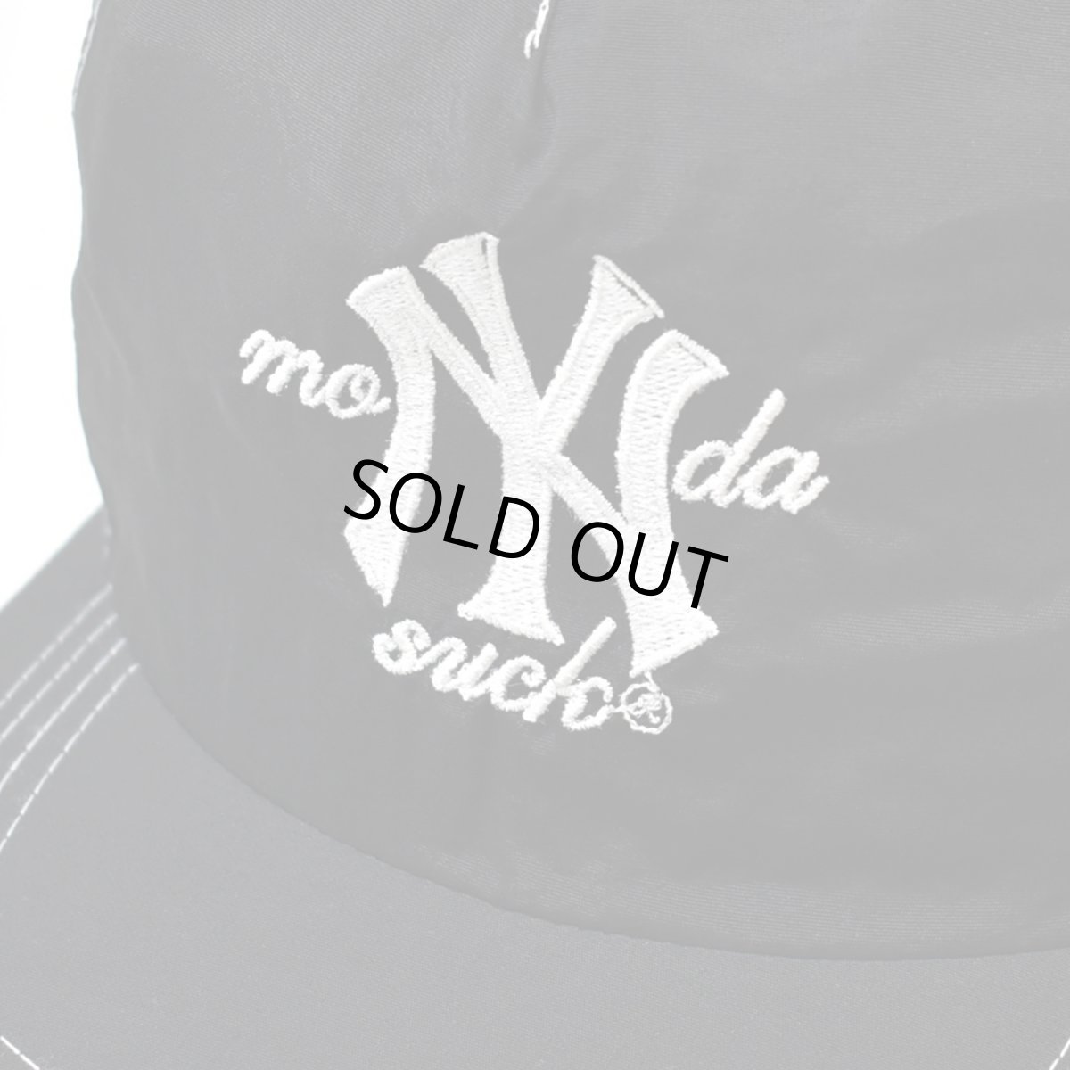 画像2: Mondaysuck Nylon NYC Hat - Black (2)