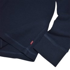 画像3: Levi's L/S Henlyneck Thermal Shirts - Navy (3)
