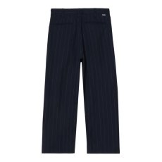 画像2: OBEY Dean Stripe Pleated Pants - Navy (2)