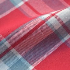画像7: Shaka Wear Plaid Flannel Overshirts - Red (7)