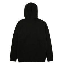 画像2: HUF All Caps Full Zip Hoodie - Black (2)