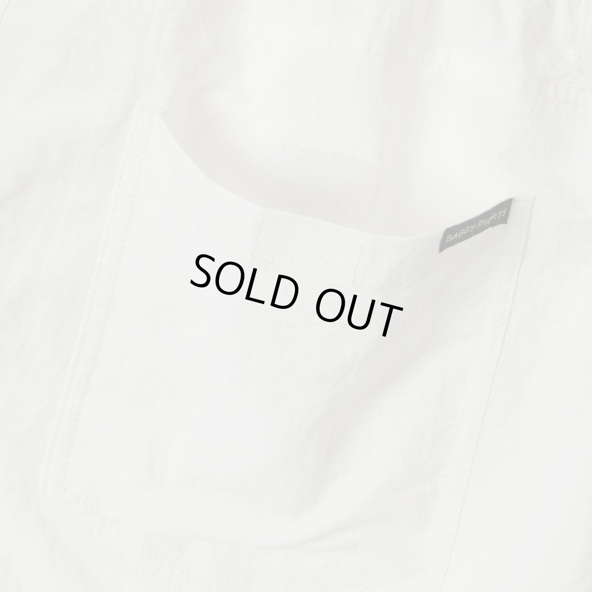 画像7: BAGGY SHORTS BA-002 7P Pants - Off White (7)