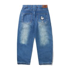 画像1: Butter Goods x Peanuts Spike Denim Jeans - Distressed Indigo (1)