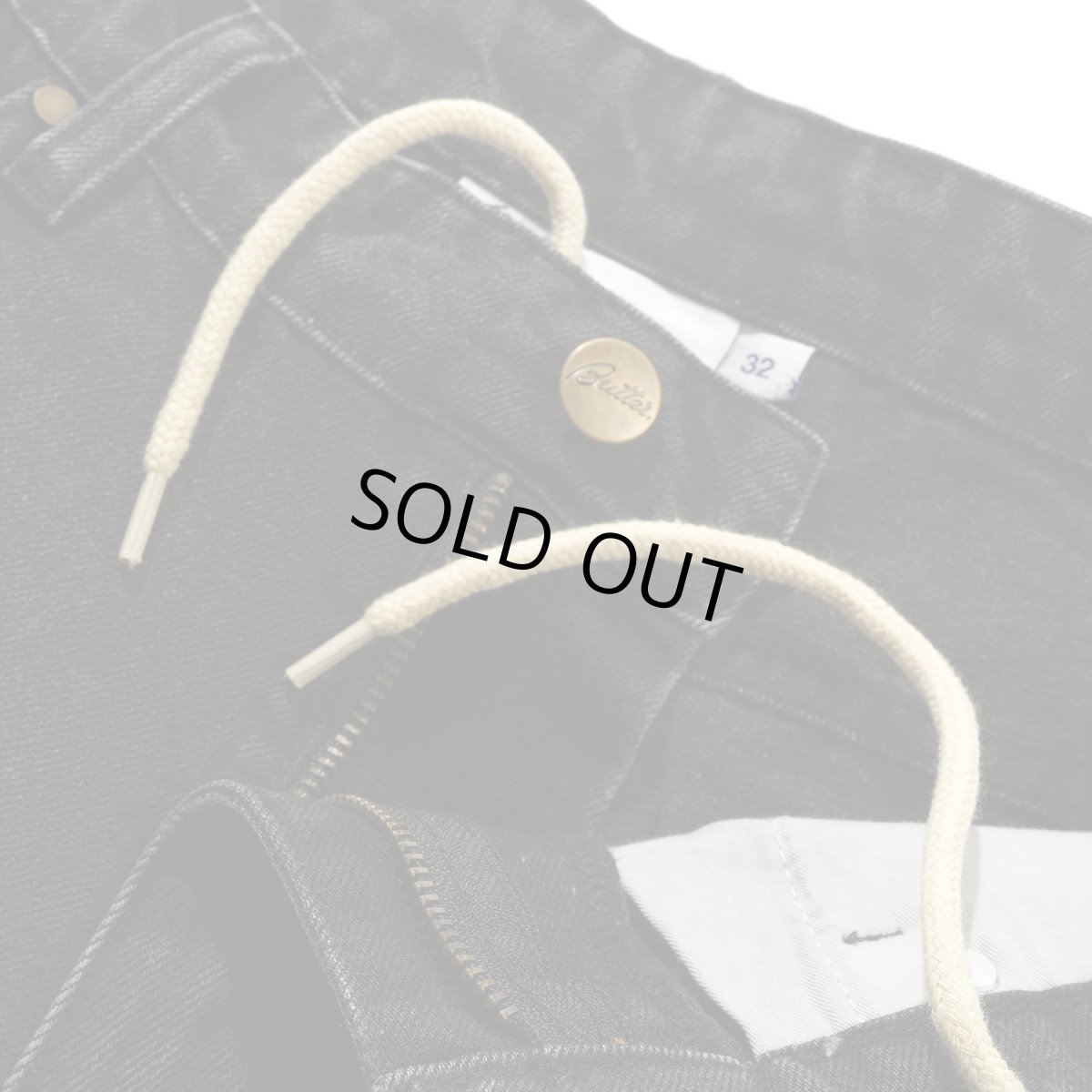 画像3: Butter Goods x Peanuts Spike Denim Jeans - Faded Black (3)