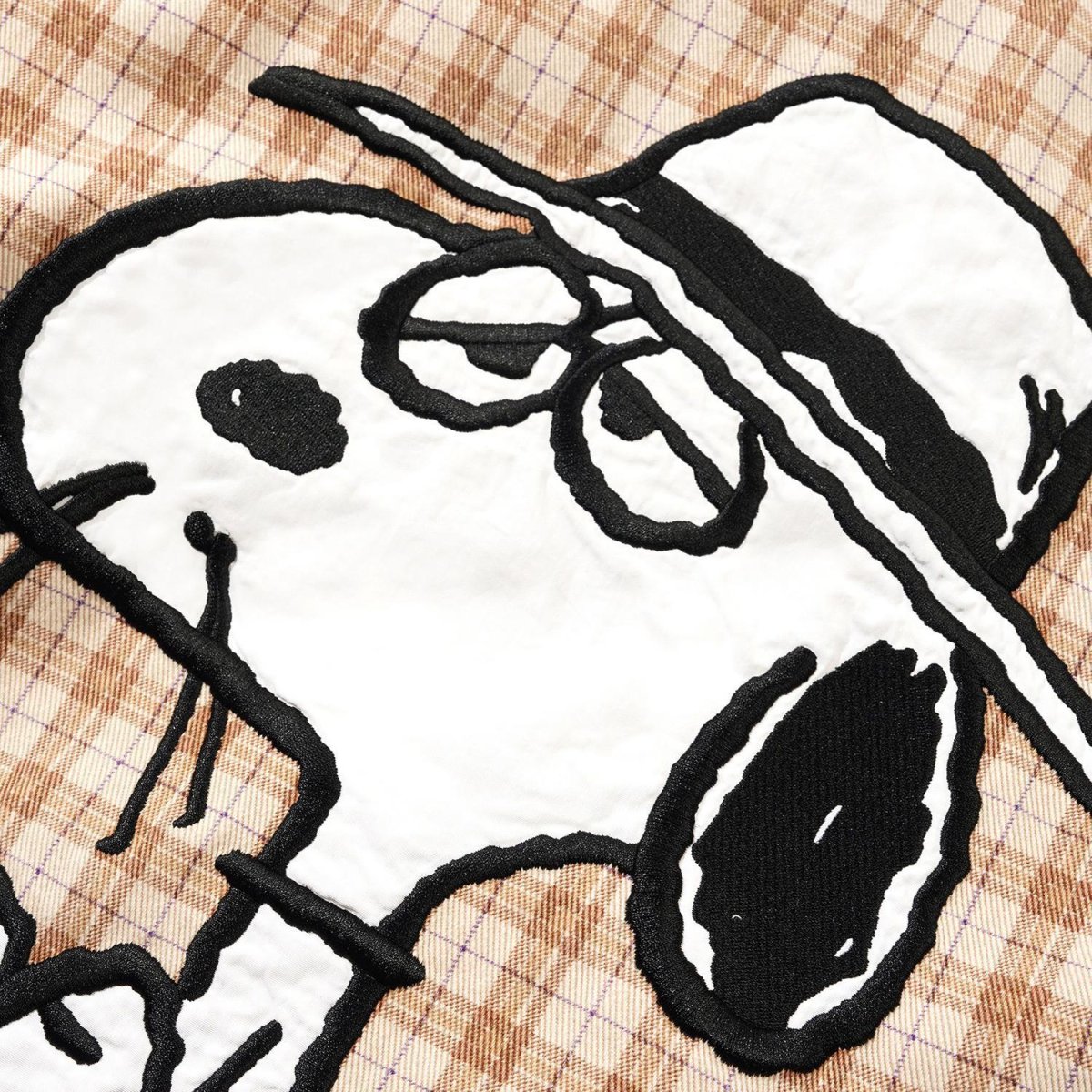 画像5: Butter Goods x Peanuts Spike Jacket - Sandstone Plaid (5)