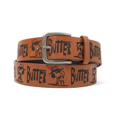 画像1: Butter Goods x Peanuts Spike Belt - Brown (1)