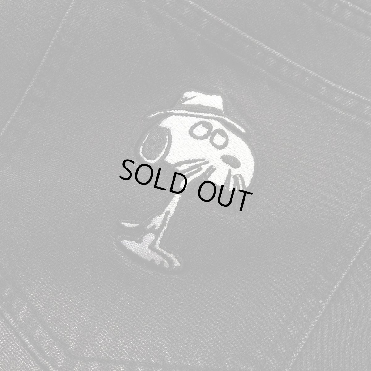 画像4: Butter Goods x Peanuts Spike Denim Jeans - Faded Black (4)