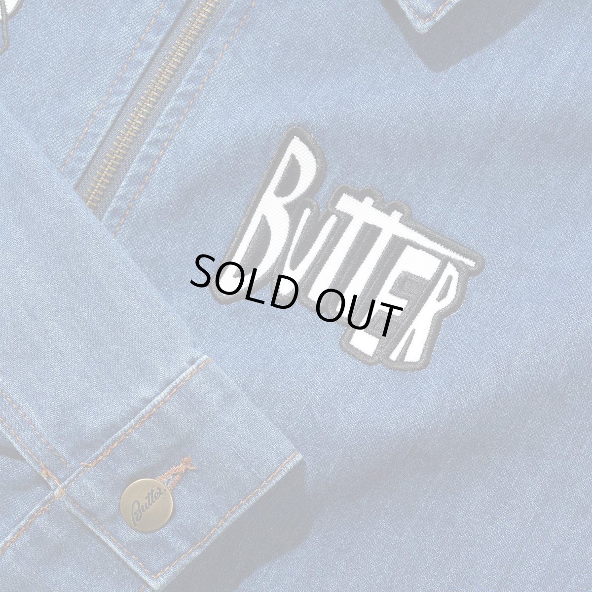 画像3: Butter Goods x Peanuts Spike Jacket - Distressed Indigo (3)