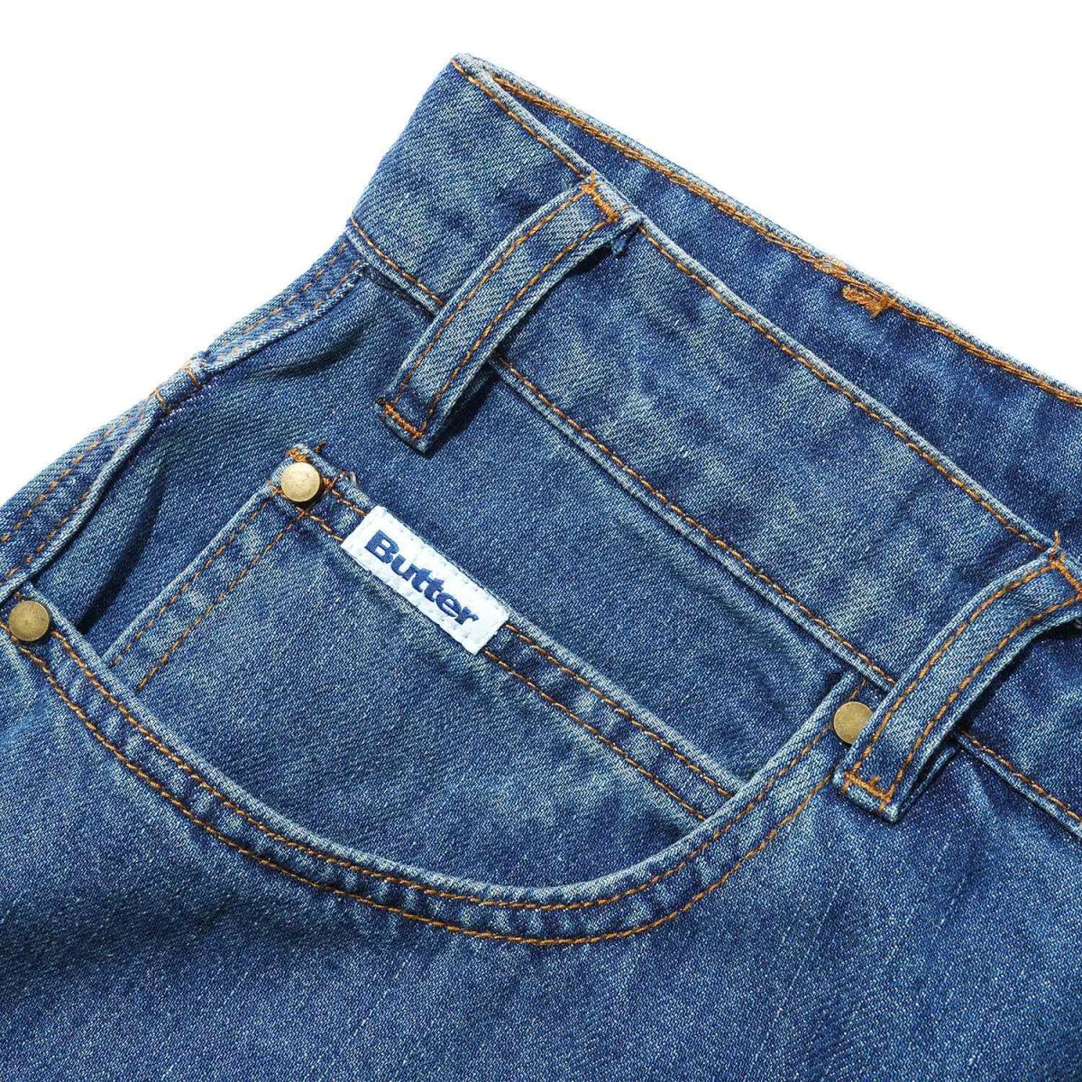 画像5: Butter Goods x Peanuts Spike Denim Jeans - Distressed Indigo (5)