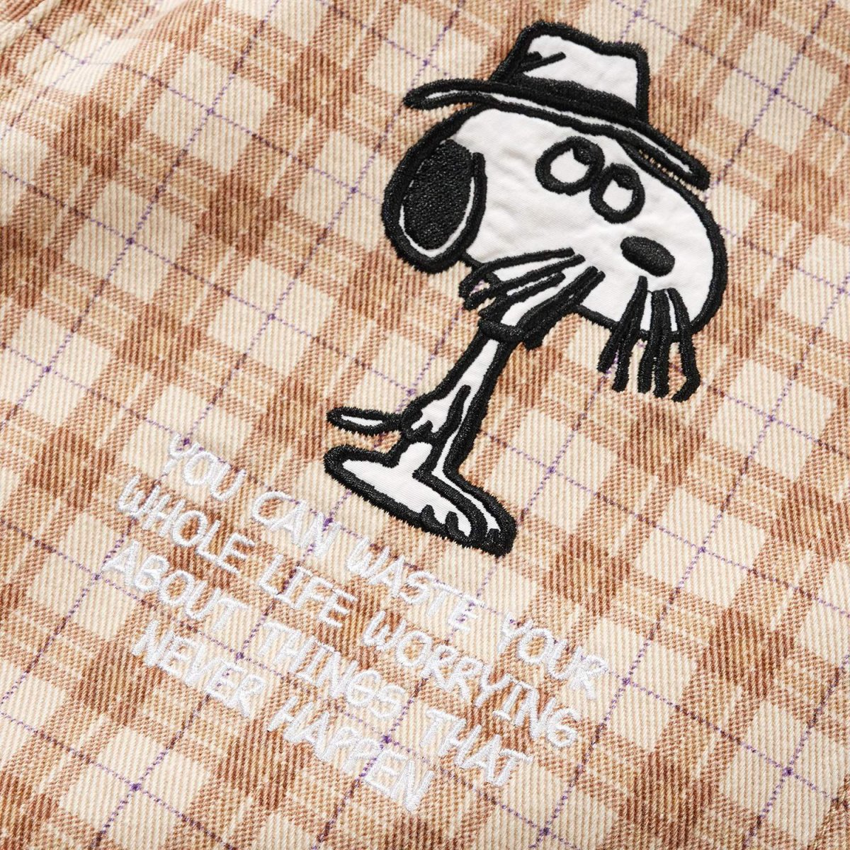 画像4: Butter Goods x Peanuts Spike Jacket - Sandstone Plaid (4)
