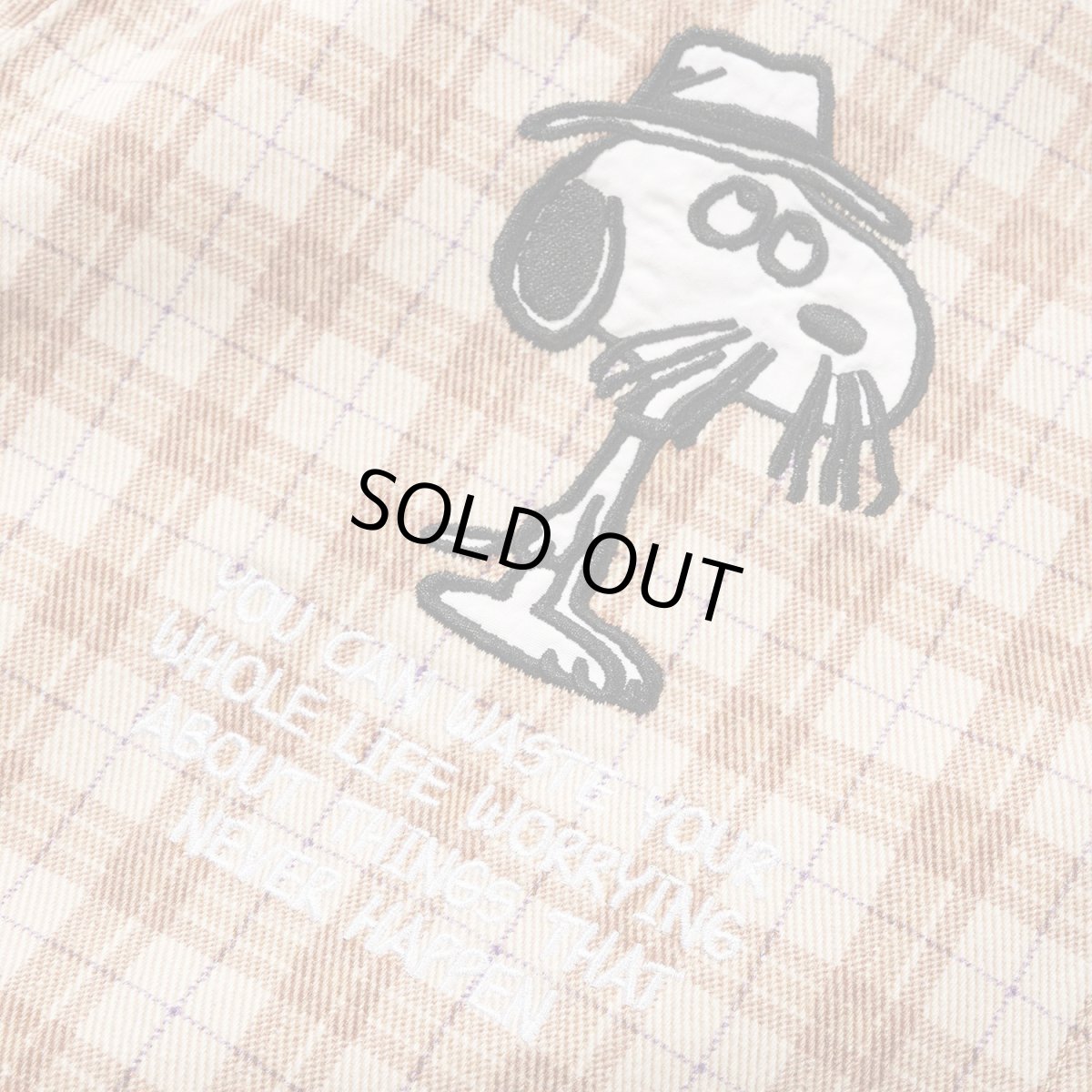 画像4: Butter Goods x Peanuts Spike Jacket - Sandstone Plaid (4)