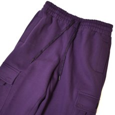 画像2: FB County Baggy Cargo Sweatpants - Purple (2)