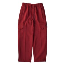 画像1: FB County Baggy Cargo Sweatpants - Blood (1)