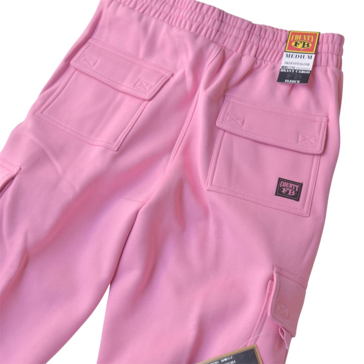 画像3: FB County Baggy Cargo Sweatpants - Pink (3)