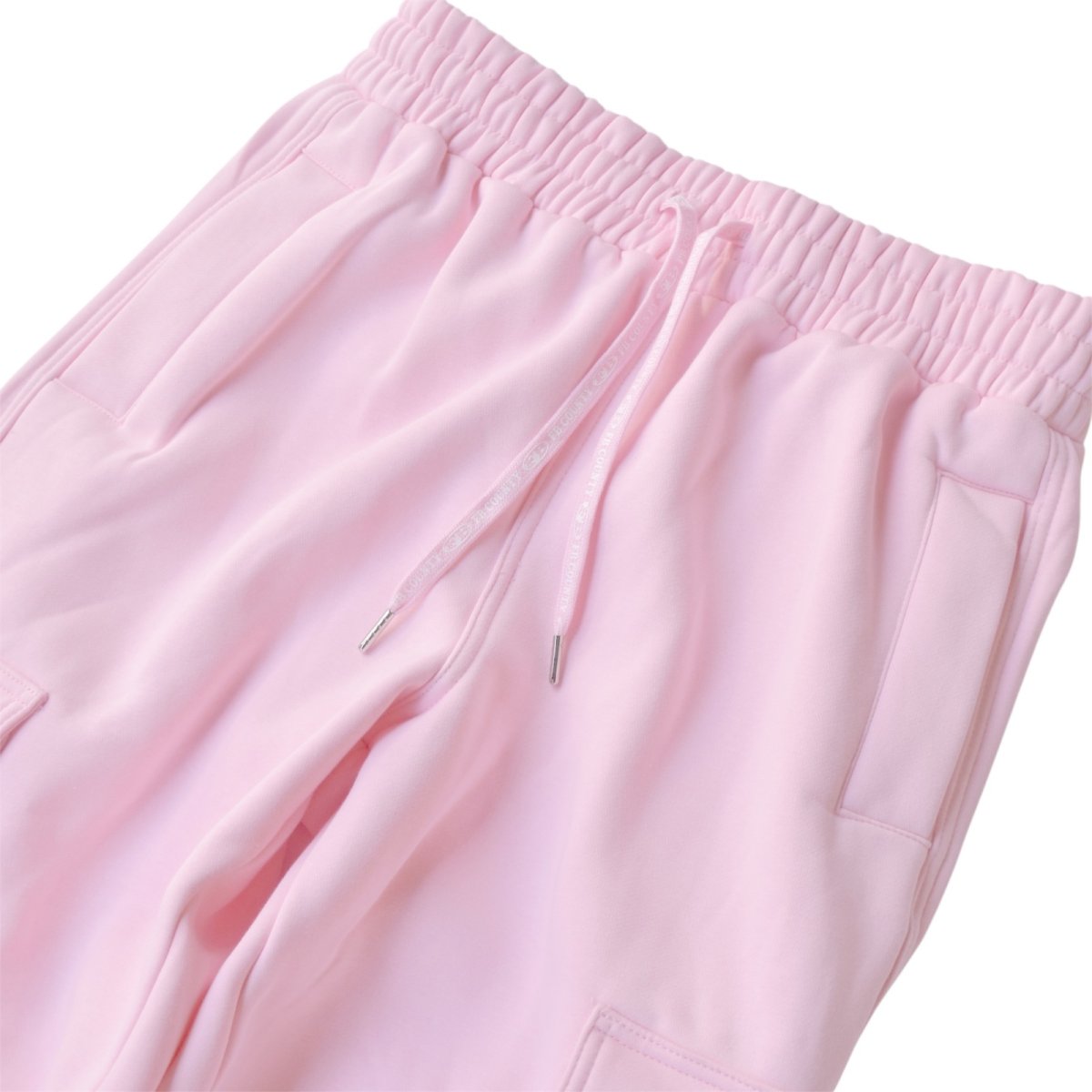画像2: FB County Baggy Cargo Sweatpants - Baby Pink (2)
