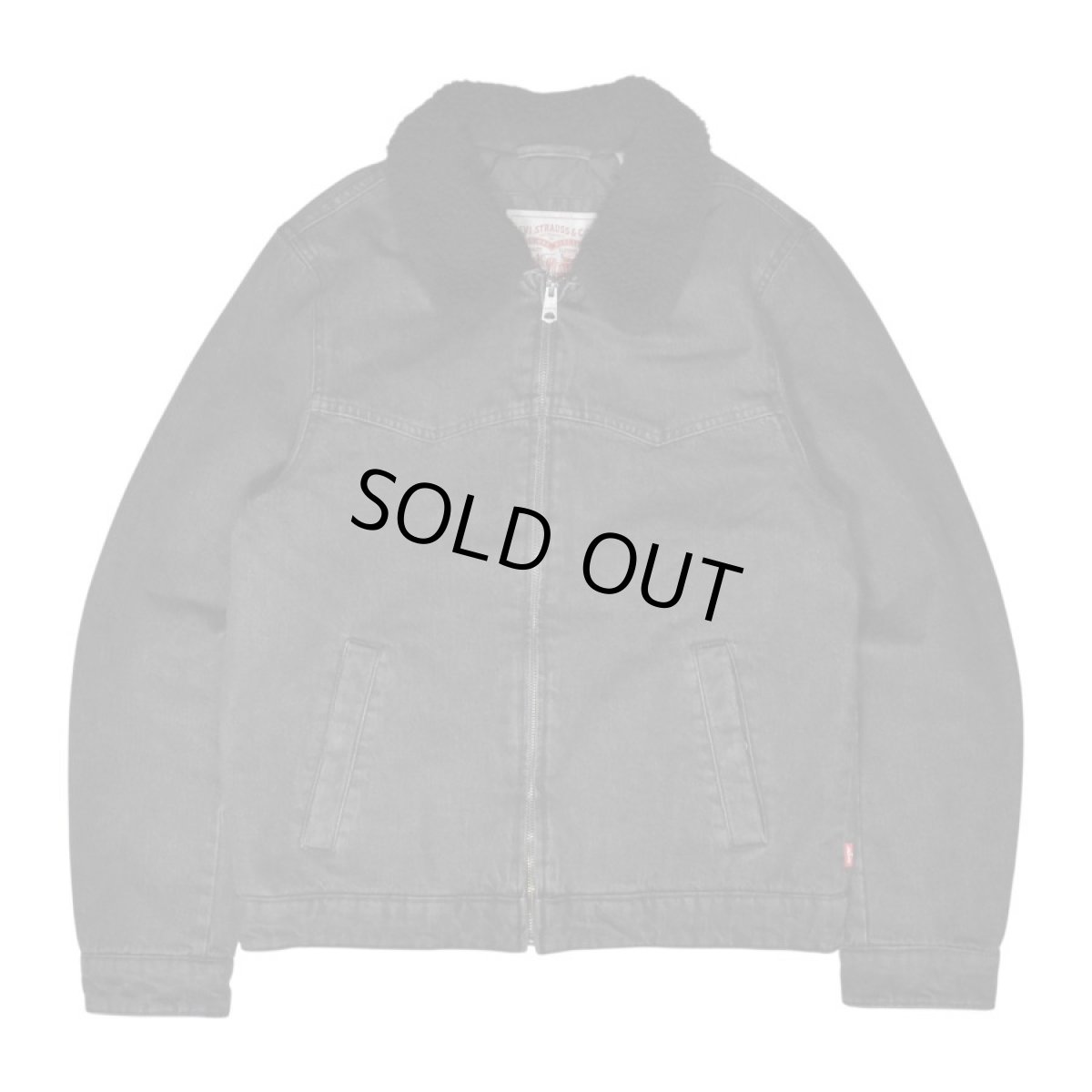 画像2: Levi's Denim Classic Jacket - Black (2)