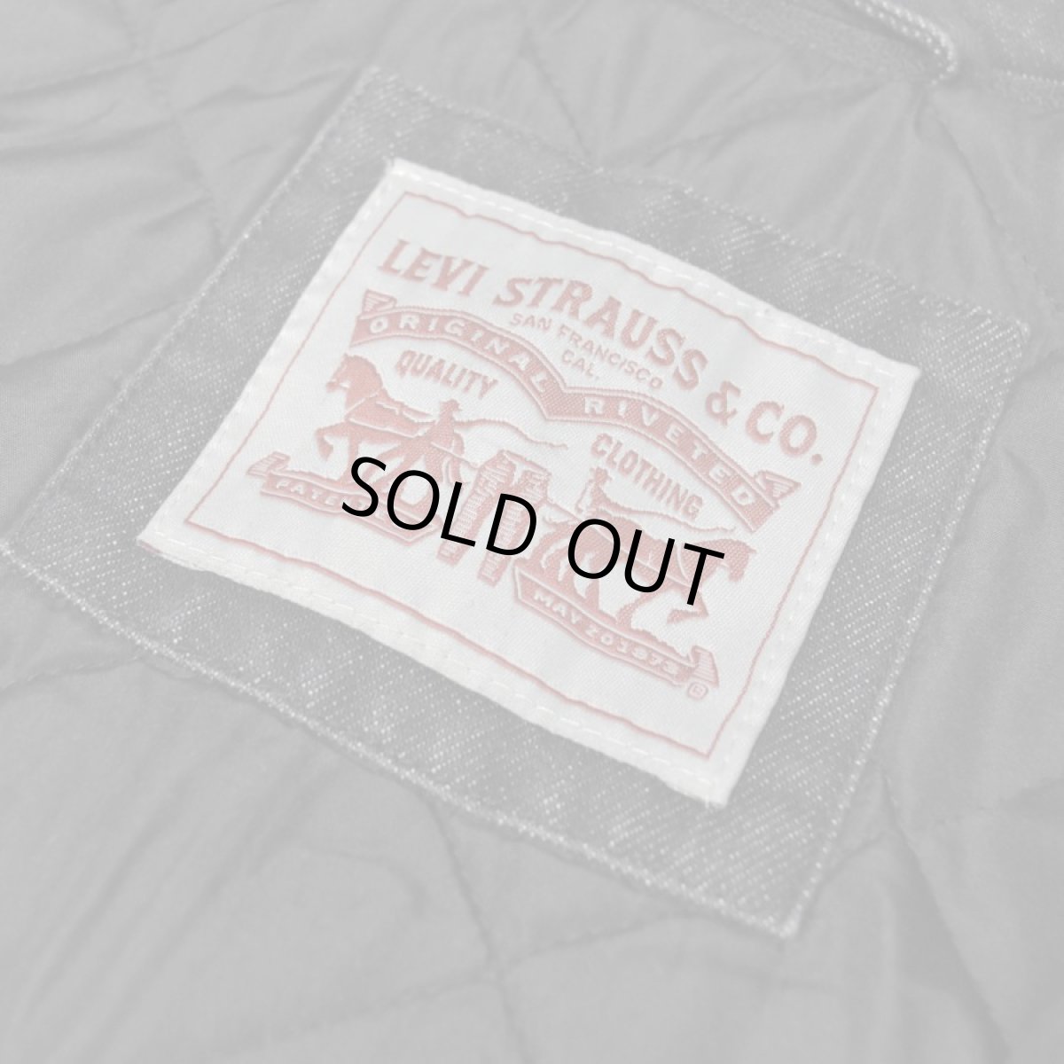 画像6: Levi's Denim Classic Jacket - Black (6)