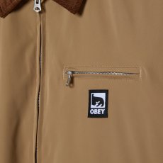 画像3: OBEY Elysian Jacket - Vintage Tan (3)