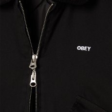 画像3: OBEY Fade Wash CWU Jacket - Black Faded Wash (3)