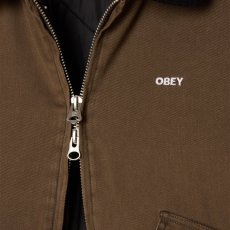 画像3: OBEY Fade Wash CWU Jacket - Wren Faded Wash (3)