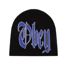 画像1: OBEY Matic Beanie - Black (1)