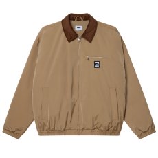 画像1: OBEY Elysian Jacket - Vintage Tan (1)