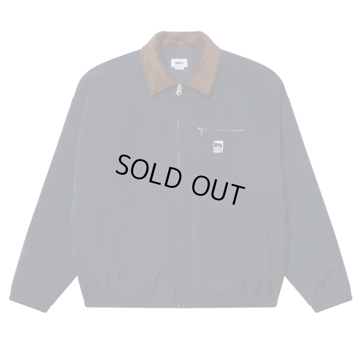 画像1: OBEY Elysian Jacket - Dirty Navy (1)