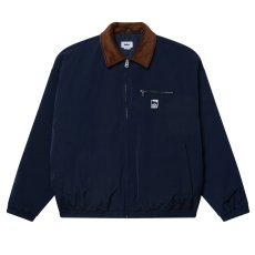 画像1: OBEY Elysian Jacket - Dirty Navy (1)