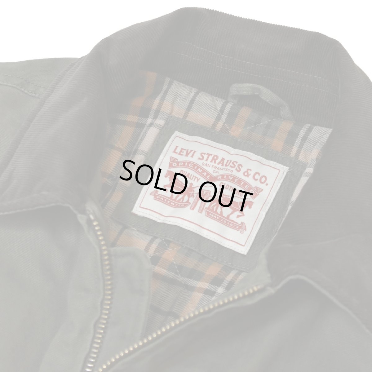 画像4: Levi's Washed Cotton Jacket - Olive (4)
