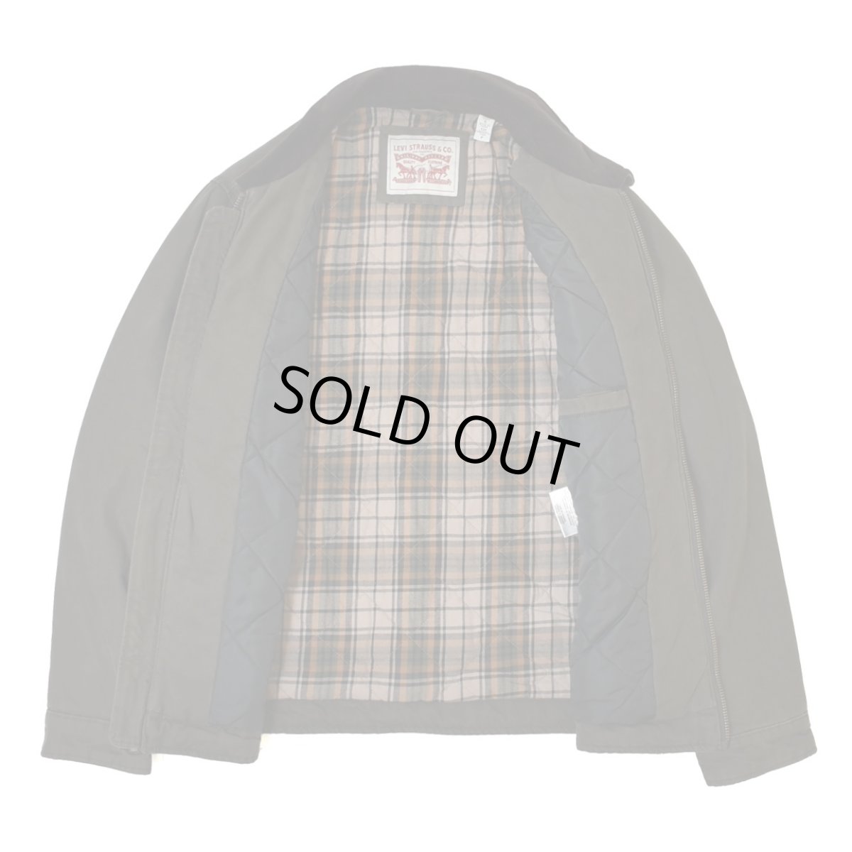 画像2: Levi's Washed Cotton Jacket - Olive (2)