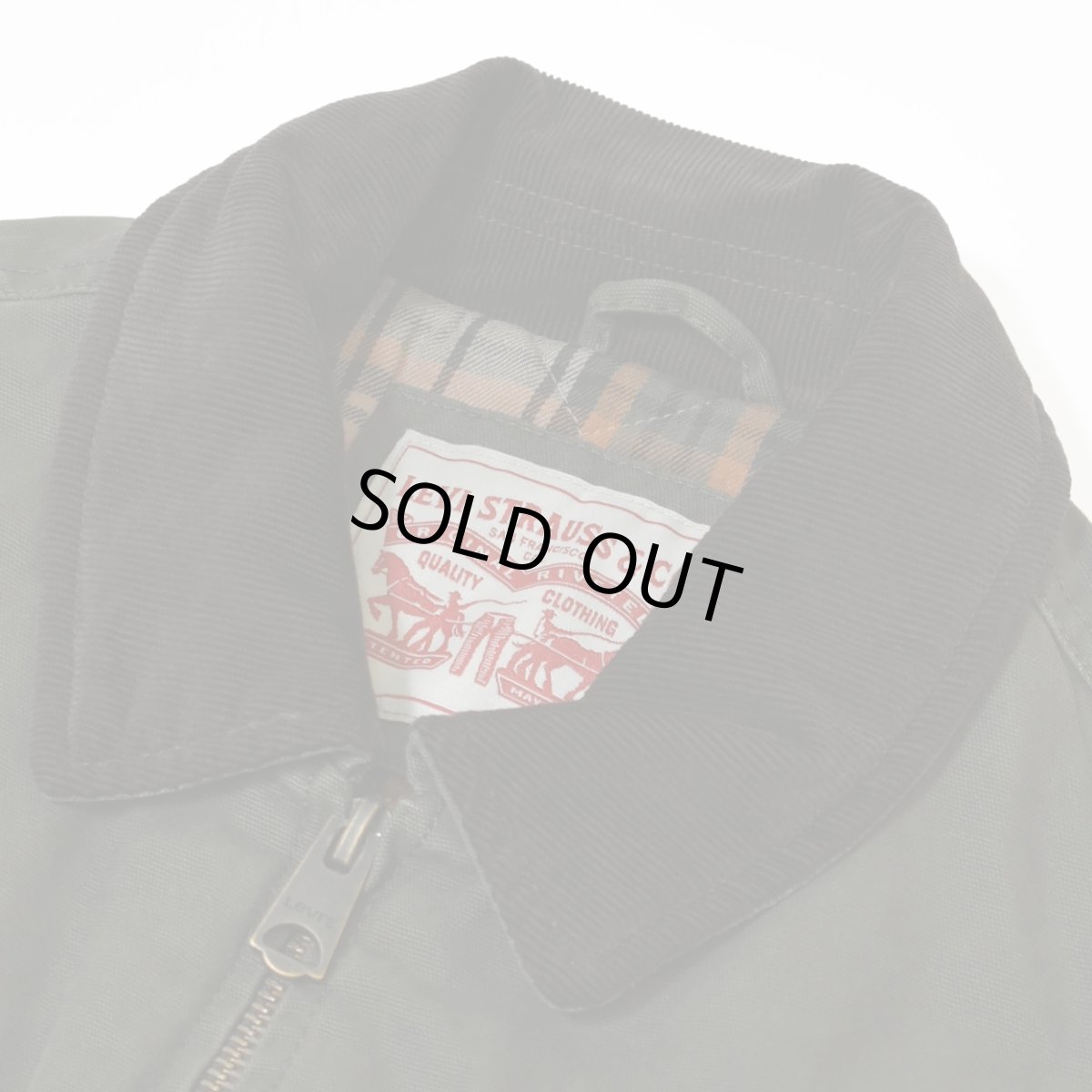 画像3: Levi's Washed Cotton Jacket - Olive (3)