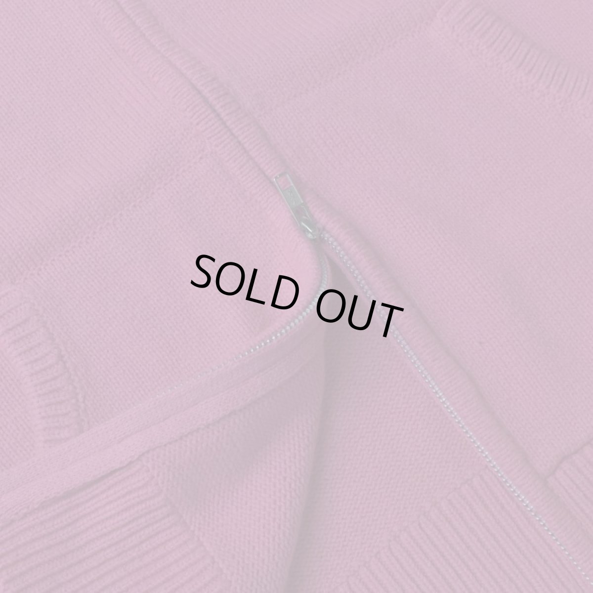 画像3: RAWDRIP Original Double Zip Cotton Knit Hoodie - Fade Pink (3)
