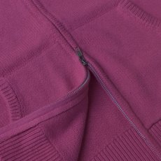 画像3: RAWDRIP Original Double Zip Cotton Knit Hoodie - Fade Pink (3)