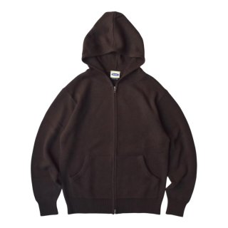 RAWDRIP Original Double Zip Cotton Knit Hoodie - Fade Red - RAWDRIP