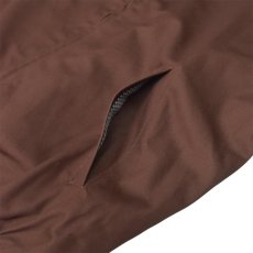 画像4: Beimar Cotton Houndstooth Drizzler Jacket - Brown (4)