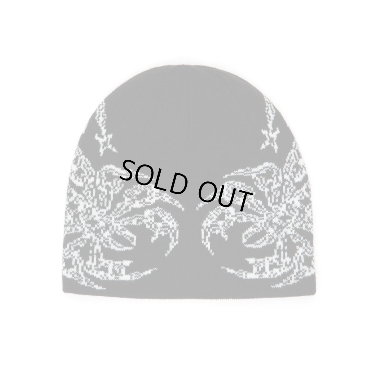 画像1: Corduroy No Regrets Reversible Beanie - Black (1)