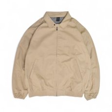 画像1: Beimar Cotton Houndstooth Drizzler Jacket - Khaki (1)