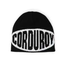 画像2: Corduroy No Regrets Reversible Beanie - White (2)