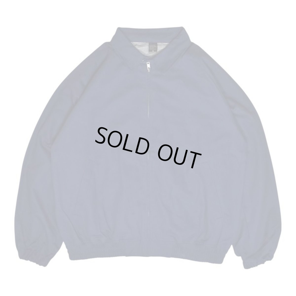 画像1: Beimar Cotton Houndstooth Drizzler Jacket - Navy (1)