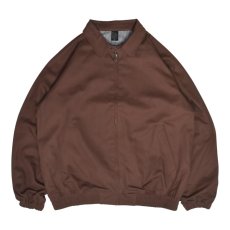 画像1: Beimar Cotton Houndstooth Drizzler Jacket - Brown (1)