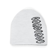 画像2: Corduroy Cobweb Reversible Beanie - Black (2)
