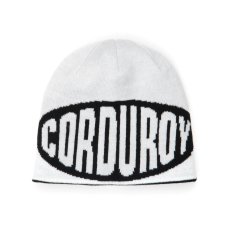 画像2: Corduroy No Regrets Reversible Beanie - Black (2)